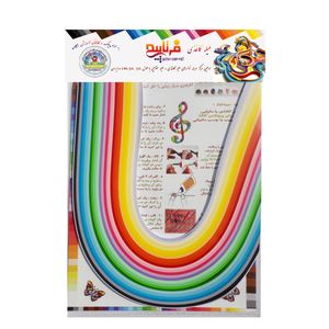 ملیله کاغذی فرتاپیچ کد k20 بسته  500 عددی